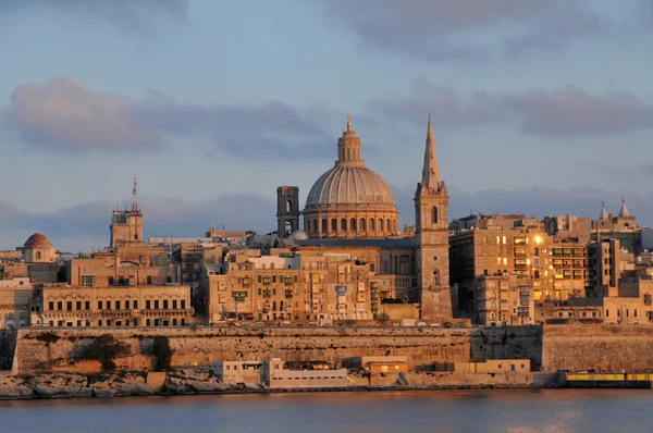 Malta, la pintoresca ciudad de Valetta — Foto de Stock