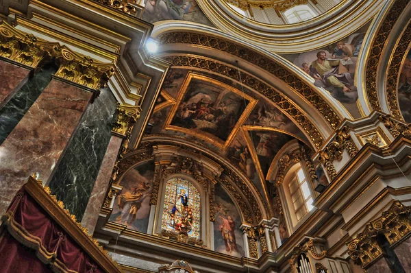 Malta, a pitoresca catedral de Mdina — Fotografia de Stock