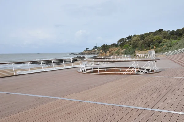 Franciaország, saint-marc-sur mer a loire-atlantique — Stock Fotó