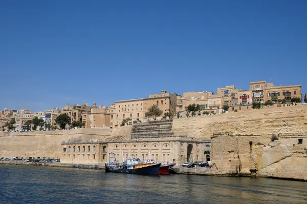 Malte, la baie pittoresque de La Valette — Photo