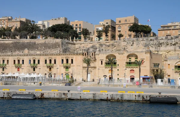 Malte, la baie pittoresque de La Valette — Photo