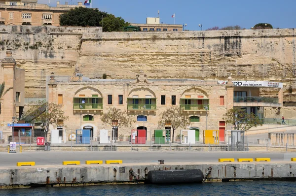 Malta, malownicze zatoki, valetta — Zdjęcie stockowe