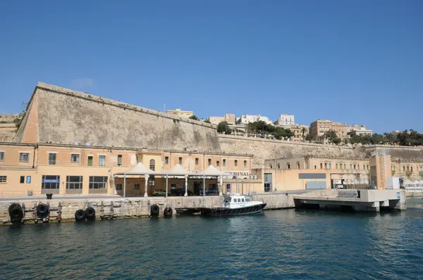 Malta, the picturesque bay of Valetta — Stock Photo, Image