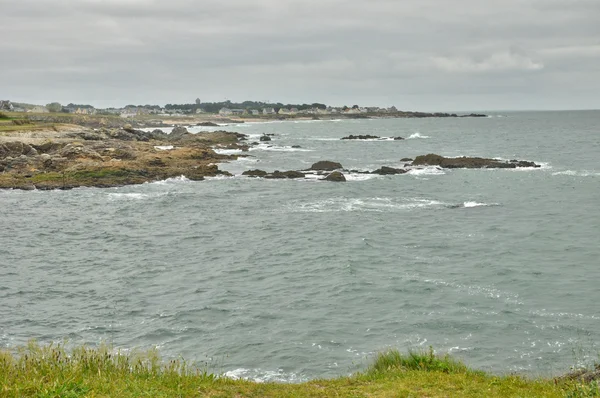 Bretagne, La Cote Sauvage a Batz sur Mer — Foto Stock