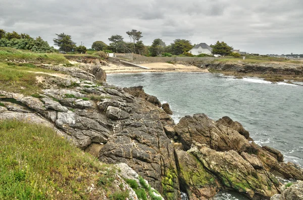 Bretagne, La Cote Sauvage a Batz sur Mer — Foto Stock