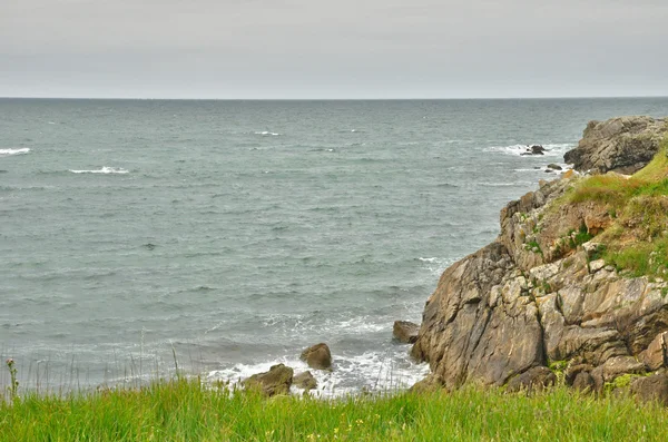 Bretagne, la cote sauvage em batz sur mer — Fotografia de Stock