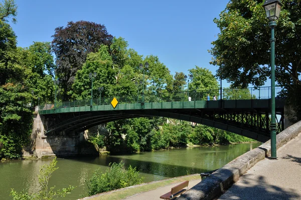 Frankreich, die malerische Stadt l isle adam — Stockfoto