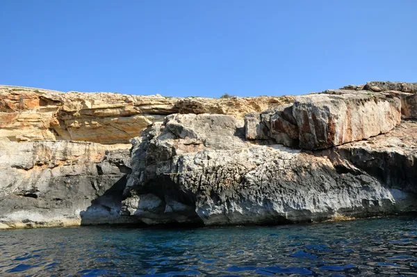 Malta, blue grotto pitoresk bir site — Stok fotoğraf