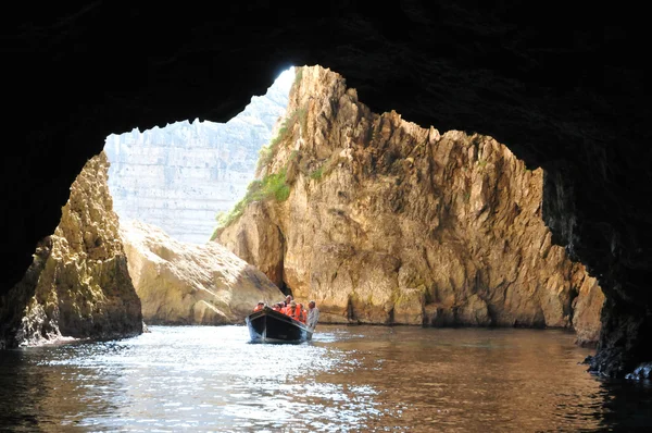 Μάλτα, τοποθεσία του μπλε σπηλιά — Φωτογραφία Αρχείου