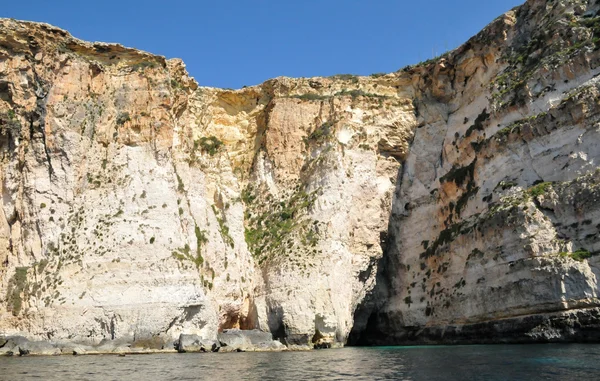 Malta, il pittoresco sito della Grotta Azzurra — Foto Stock