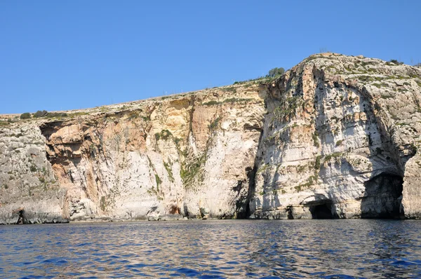 Malta, de pittoreske site van blauwe grot — Stockfoto