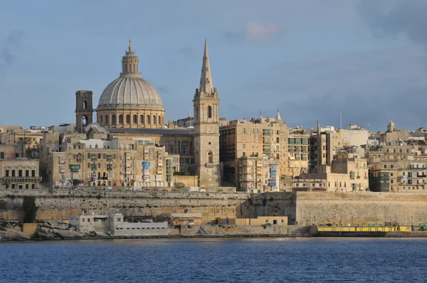 Malta, die malerische stadt valetta — Stockfoto