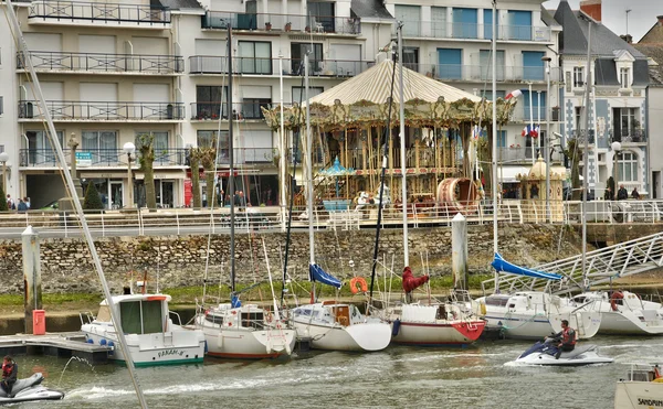 City of Le Pouliguen in  Loire Atlantique — Stock Photo, Image