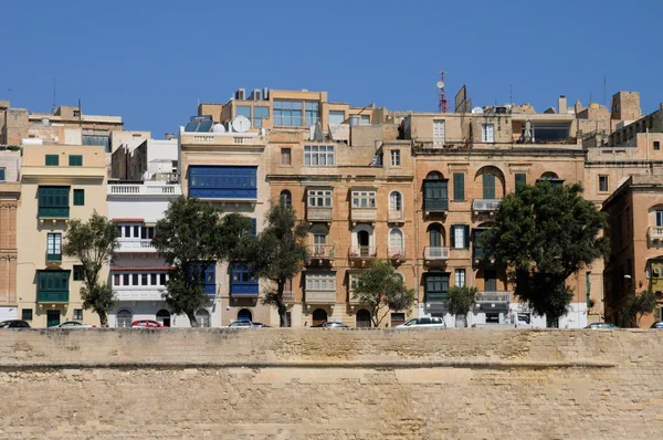 Malta, het schilderachtige stad van valetta — Stockfoto