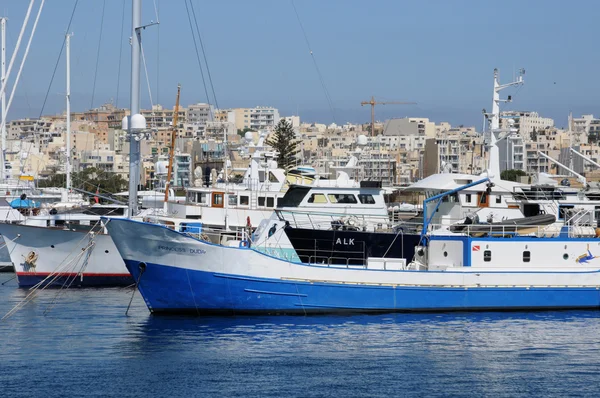 Malta, la pintoresca bahía de La Valeta — Foto de Stock