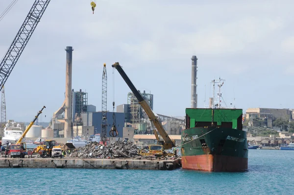 Malta, malownicze zatoki, valetta — Zdjęcie stockowe