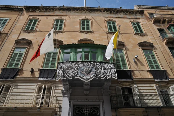 Malta, a pitoresca cidade de Valetta — Fotografia de Stock