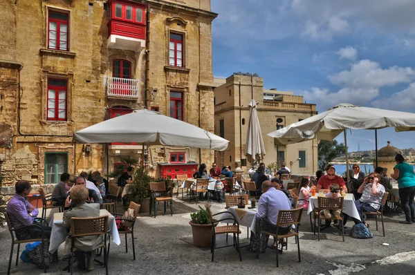 Malta, den pittoreska staden valetta — Stockfoto