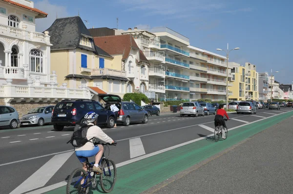 Cidade pitoresca de Pornichet in Loire Atlantique — Fotografia de Stock