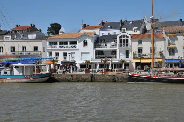 Malerische stadt pornic in loire atlantique — Stockfoto