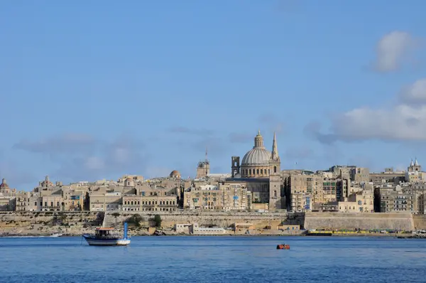 Malta, den pittoreska staden valetta — Stockfoto