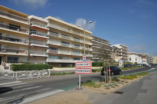 Cidade pitoresca de Pornichet in Loire Atlantique — Fotografia de Stock