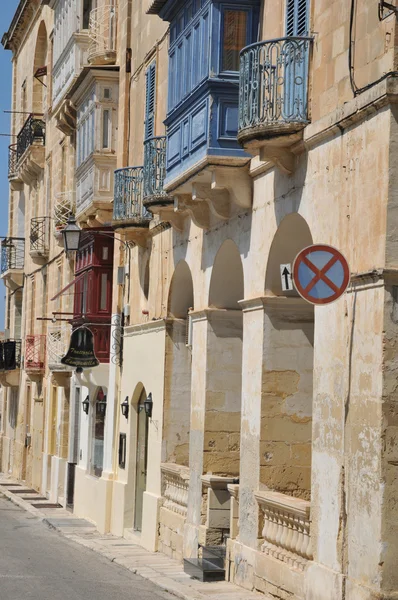 Malta, malowniczej miejscowości valetta — Zdjęcie stockowe