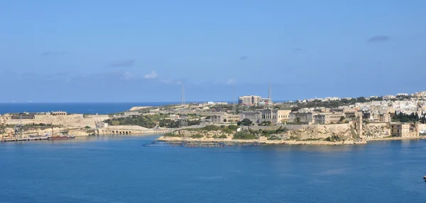 Malta, the picturesque bay of Valetta — Stock Photo, Image