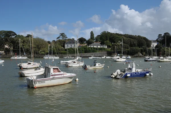 Pittoreska staden pornic i loire atlantique — Stockfoto