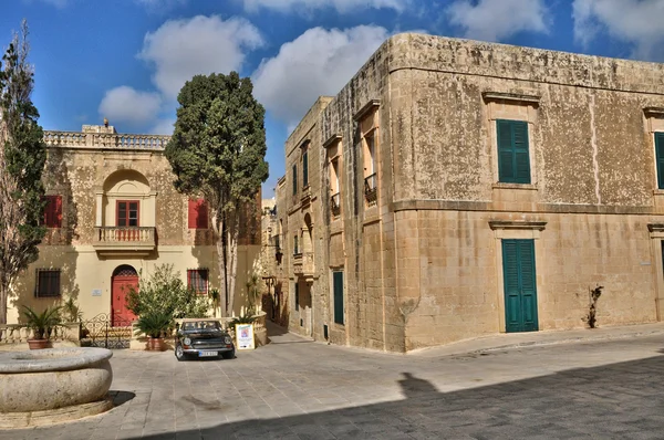 Malta, malowniczego miasta mdina — Zdjęcie stockowe