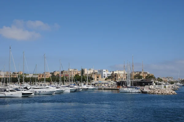 Malta, la pintoresca bahía de La Valeta — Foto de Stock