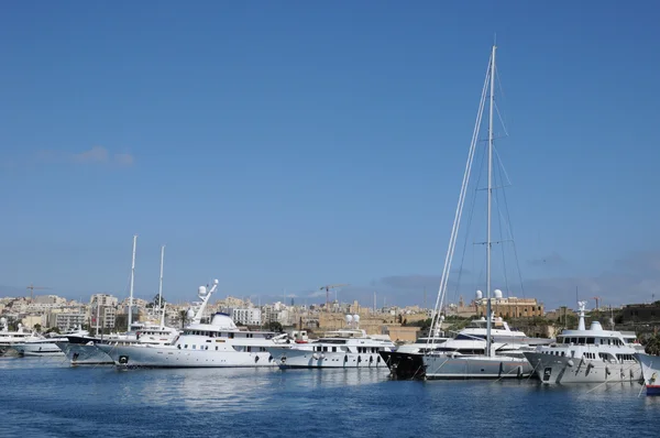 Malta, Teluk indah Valetta — Stok Foto