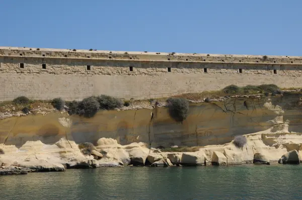 马耳他瓦莱塔风景如画的海湾 — 图库照片