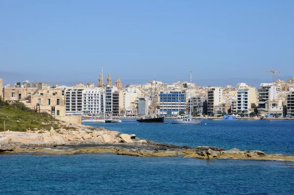 Malta, la pintoresca bahía de La Valeta —  Fotos de Stock