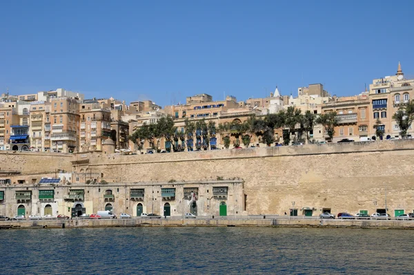 Malta, the picturesque bay of Valetta — Stock Photo, Image