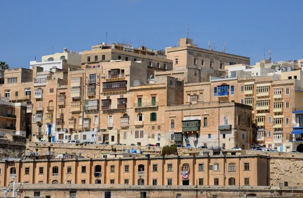 Malta, die malerische stadt valetta — Stockfoto