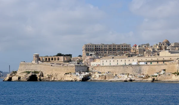 Malta, la pintoresca bahía de La Valeta — Foto de Stock