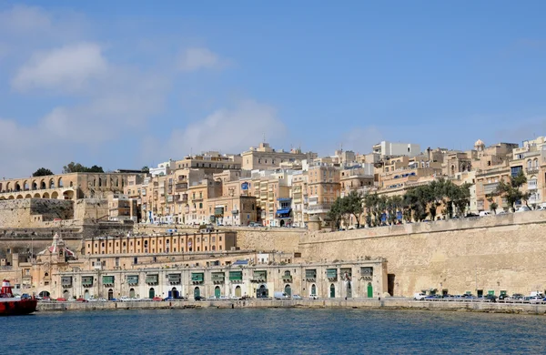 Мальта, мальовничій бухті Валетта — стокове фото