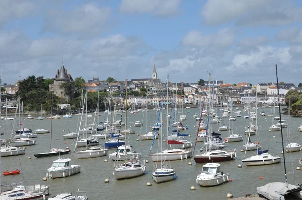 Schilderachtige stad van pornic in loire-atlantique — Stockfoto