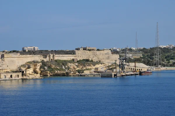 Malta, the picturesque bay of Valetta — Stock Photo, Image