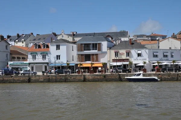 Schilderachtige stad van pornic in loire-atlantique — Stockfoto