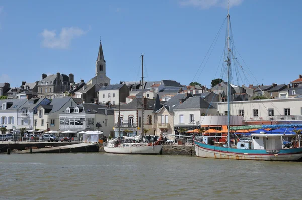 Picturesque city of Pornic in Loire Atlantique — Stock Photo, Image