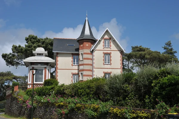 Malerische stadt pornic in loire atlantique — Stockfoto