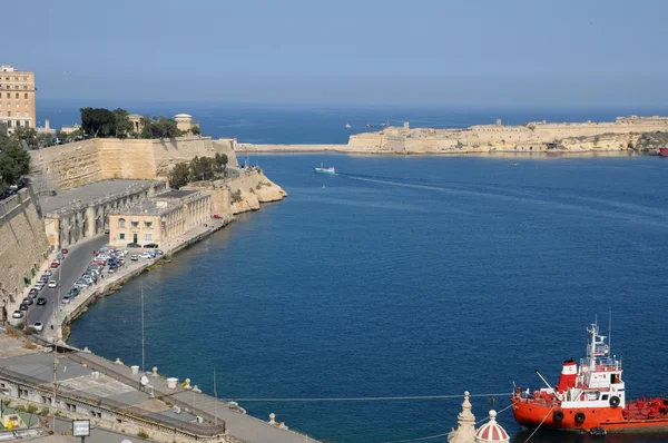 Málta, valetta festői városa — Stock Fotó