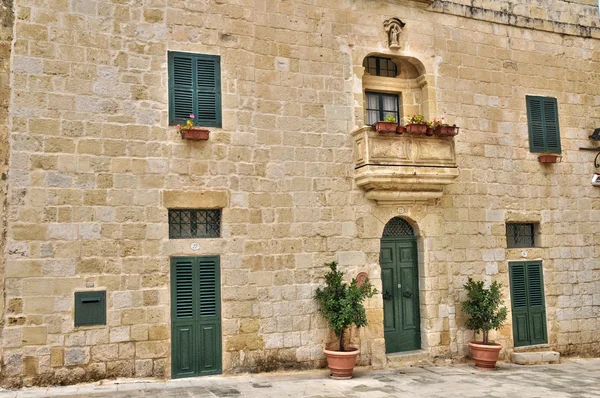 Malta, mdina pitoresk kenti — Stok fotoğraf