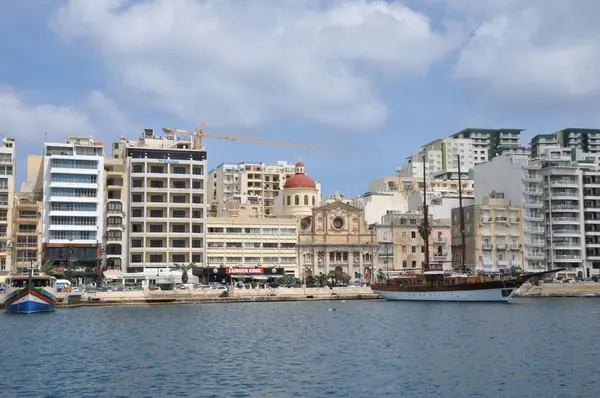 Malta, the picturesque city of Sliema — Stock Photo, Image