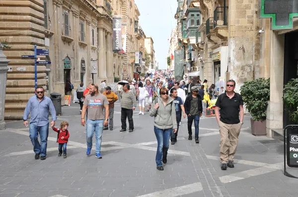 マルタ、バレッタの美しい都市 — ストック写真