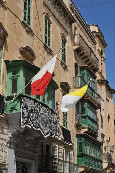 Malta, the picturesque city of Valetta — Stock Photo, Image