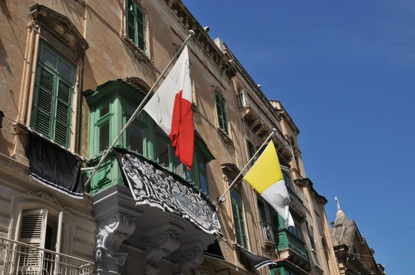 Malta, a pitoresca cidade de Valetta — Fotografia de Stock