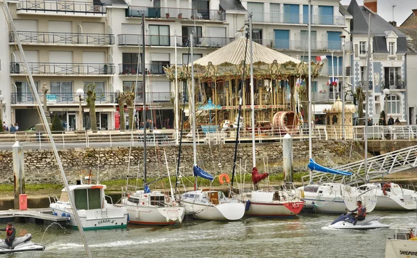 Stad van le pouliguen in loire-atlantique — Stockfoto